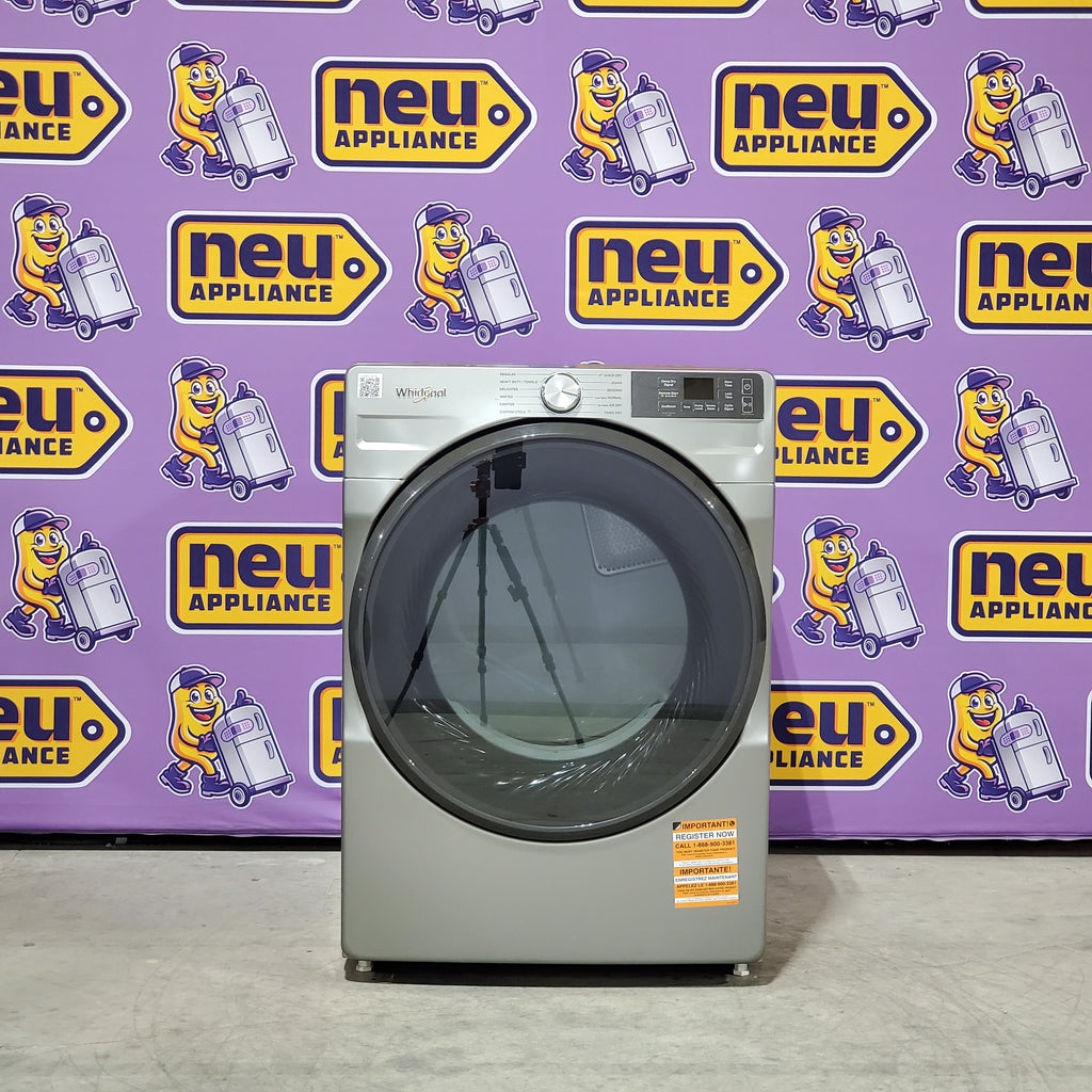 Pictures of Whirlpool 4.5 cu. ft. Smart Front Load ENERGY STAR® Washer with FreshFlow™ Vent System WFW5720RR - Scratch & Dent (Minor) and 7.4 cu. ft. Smart Front Load ENERGY STAR® Electric Dryer with Wrinkle Shield™ Option 16093 0 WED5720RR - Scratch & Dent (Minor) - Neu Appliance Outlet - Discount Appliance Outlet in Austin, Tx