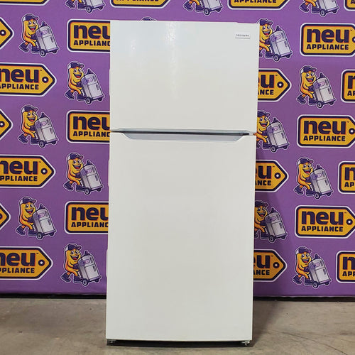 Frigidaire 30" Wide Garage Ready Top Freezer 18 Cu. Ft. Refrigerator with EvenTemp Cooling System and Spacious Interior Storage in White 5SD272 - FFTR1814WW - Scratch & Dent (Minor)