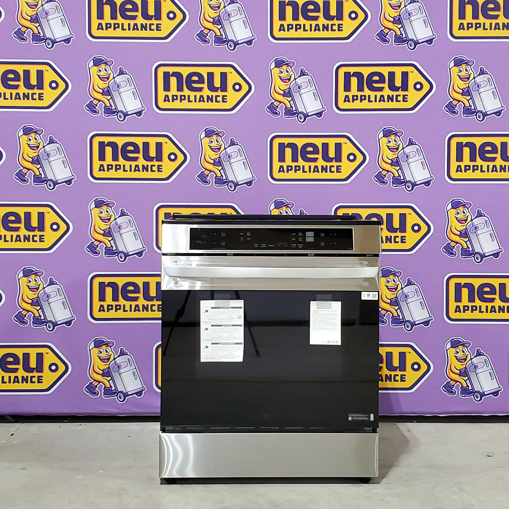 LG 6.3 cu. ft. Smart Induction Slide-in Range with Convection and Air Fry 3SD909 - LSIL6332FE - Open Box