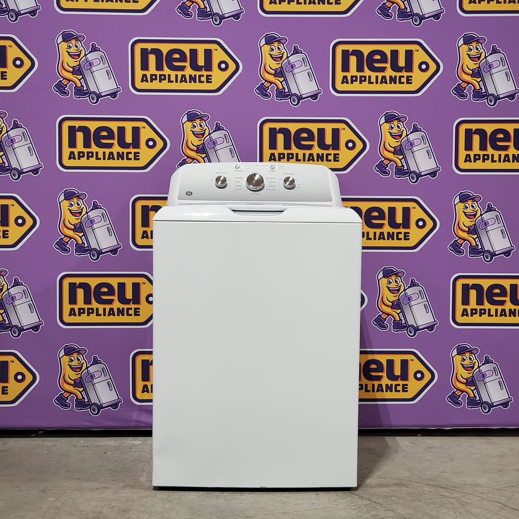 Pictures of GE® 4.3 cu. ft. Capacity Washer with Stainless Steel Basket,Cold Plus and Water Level Control 1CR5023 - GTW385ASWWS - Certified Refurbished - Neu Appliance Outlet - Discount Appliance Outlet in Austin, Tx
