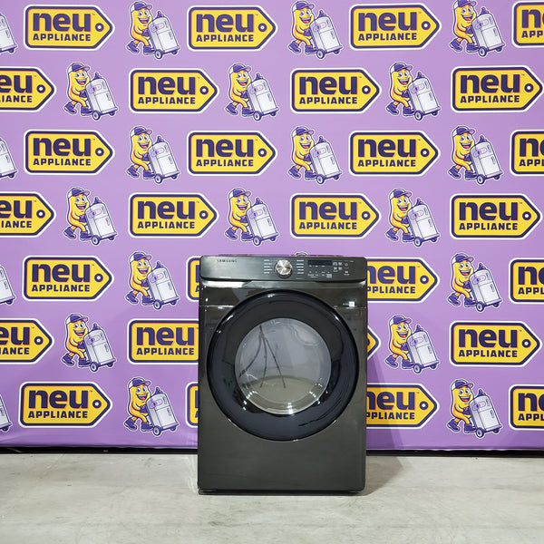 Samsung Frontload Brushed Black7.5 Cu. Ft.  Electric Dryer with Sensor Dry 6SD93 - DVE45T6000V - Open Box