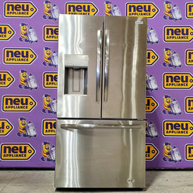 Frigidaire 27.8 cu. ft. 3 Door French Door Refrigerator with Exterior Water and Ice Dispenser 3SD436 - FRFS2823AS - Scratch & Dent (Minor)