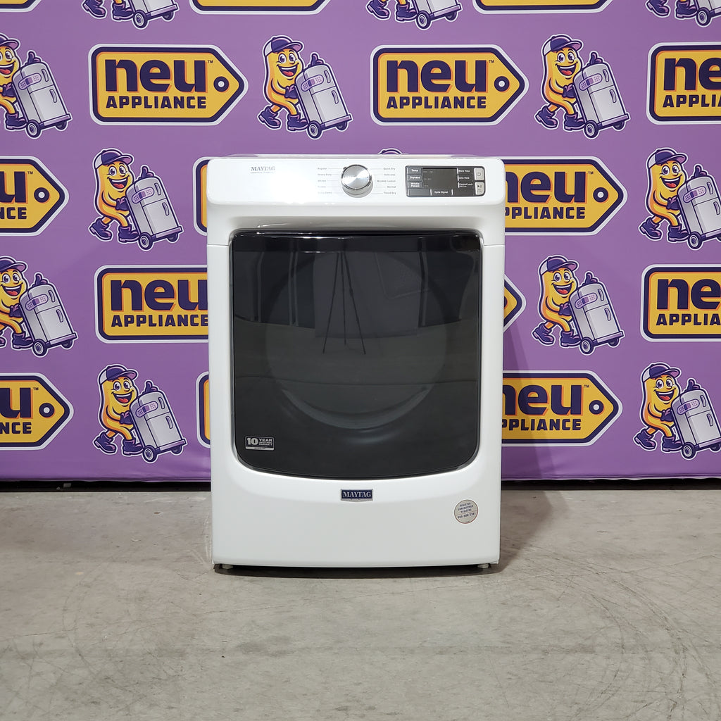 Pictures of Maytag 7.3 cu. ft. Front Load Gas Dryer with Extra Power and Quick Dry Cycle 26SD015 - MGD5630HW - Open Box - Neu Appliance Outlet - Discount Appliance Outlet in Austin, Tx