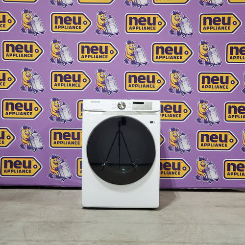 Pictures of Samsung 7.5 cu. ft. Smart Electric Dryer with Steam Sanitize+ in White 6SD39 - DVE45B6300W - Scratch & Dent (Minor) - Neu Appliance Outlet - Discount Appliance Outlet in Austin, Tx