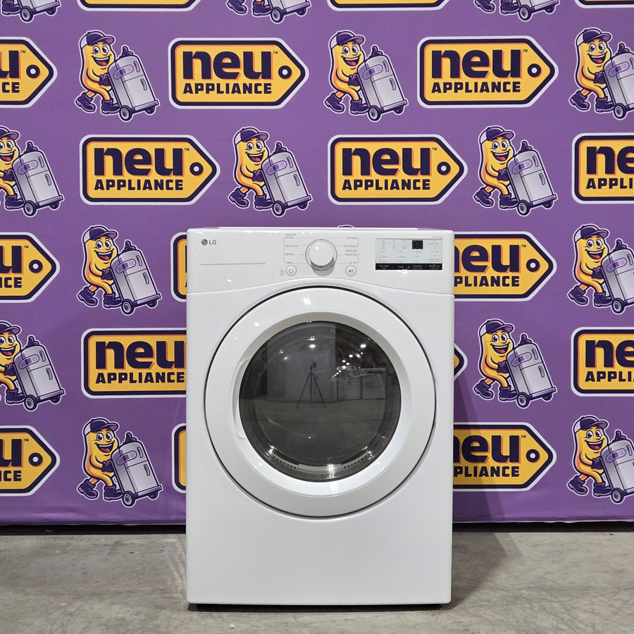 LG Ultra Large Capacity Front Load 4.5 Cu. Ft. Washer in White with ColdWash Technology WM3400CW - New in Box and LG 7.4 cu. ft. Large Capacity Electric Dryer in White 16258 - DLE3400W - Open Box