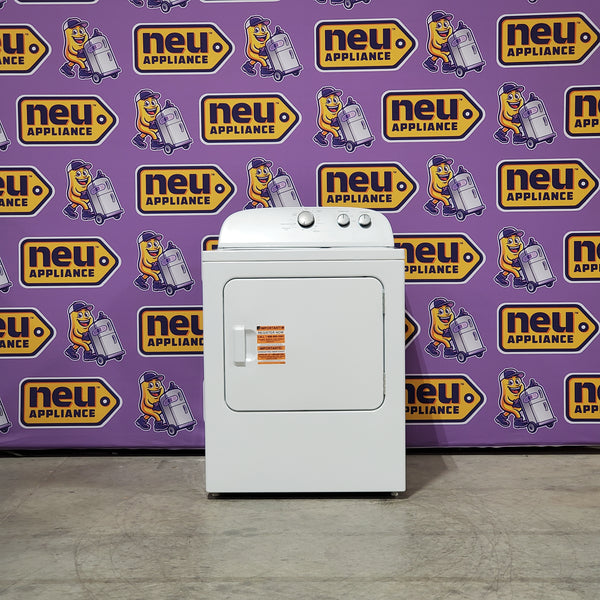 Whirlpool White Electric Extra Large 7.0 Cu. Ft. Dryer with Wrinkle Shield 6SD71 - WED4815EW - Open Box