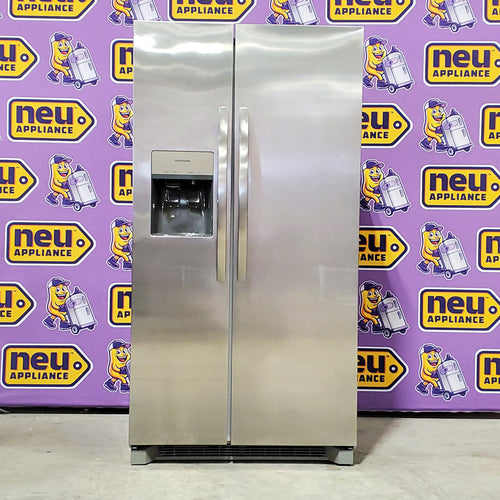 Frigidaire 22 Cu. Ft. Counter-Depth Side-by-Side Refrigerator in Stainless Steel 3SD1093 - FRSC2333AS - Scratch & Dent (Minor)