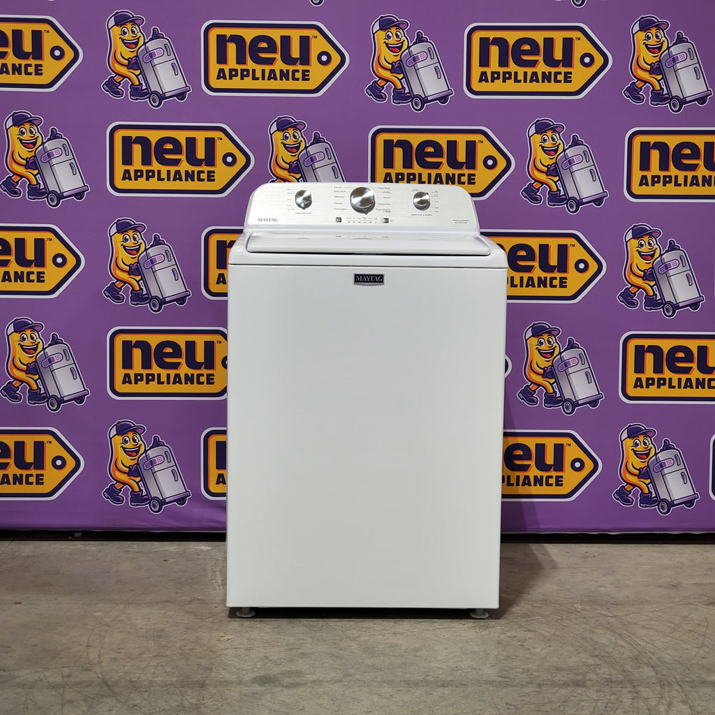 Pictures of Maytag Top Load 4.5 Cu. Ft. Washer with Deep Fill in White 24SD21 - MVW4505MW - Open Box - Neu Appliance Outlet - Discount Appliance Outlet in Austin, Tx