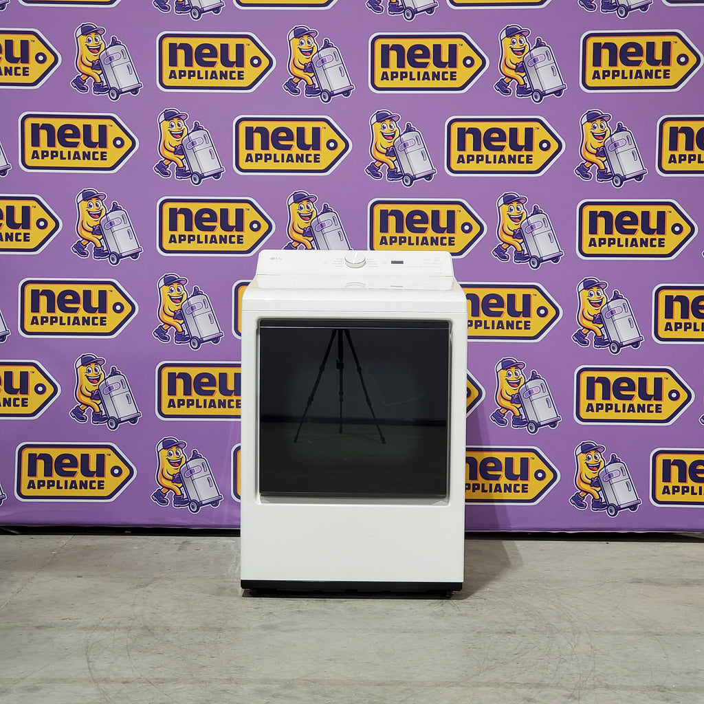 Pictures of LG 7.3 cu. ft. Ultra Large Capacity Rear Control Electric Dryer with AI Sensing and ThinQ® Smart Features 6SD56 - DLE8200W - Open Box - Neu Appliance Outlet - Discount Appliance Outlet in Austin, Tx