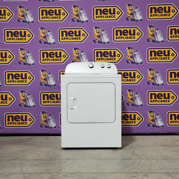 Whirlpool White Electric Extra Large 7.0 Cu. Ft. Dryer with Wrinkle Shield 6SD66 - WED4815EW - Open Box