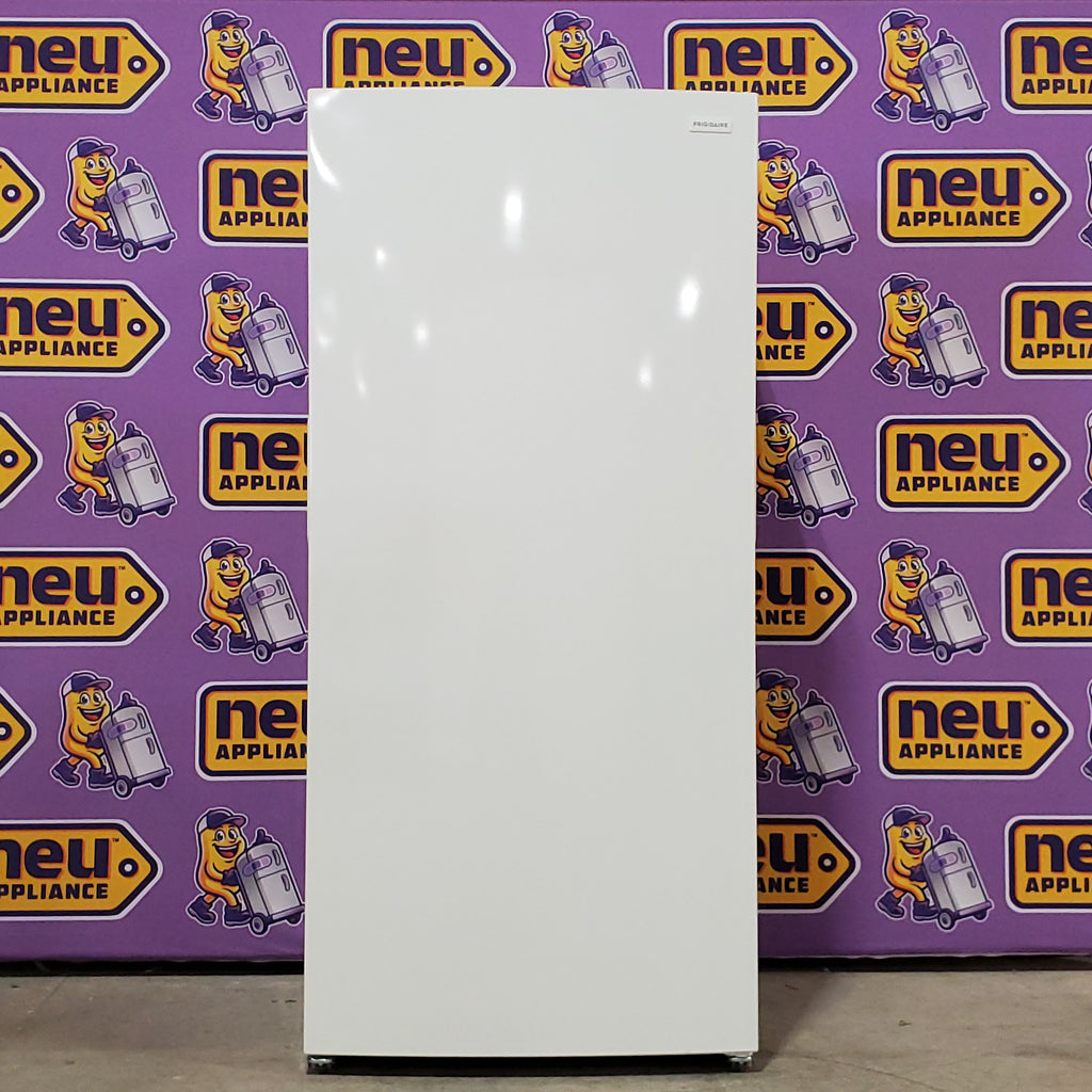 Frigidaire 20 Cu. Ft. Garage Ready Upright Freezer in White 3SD894 - FRUF2020AW - Scratch & Dent (Minor)