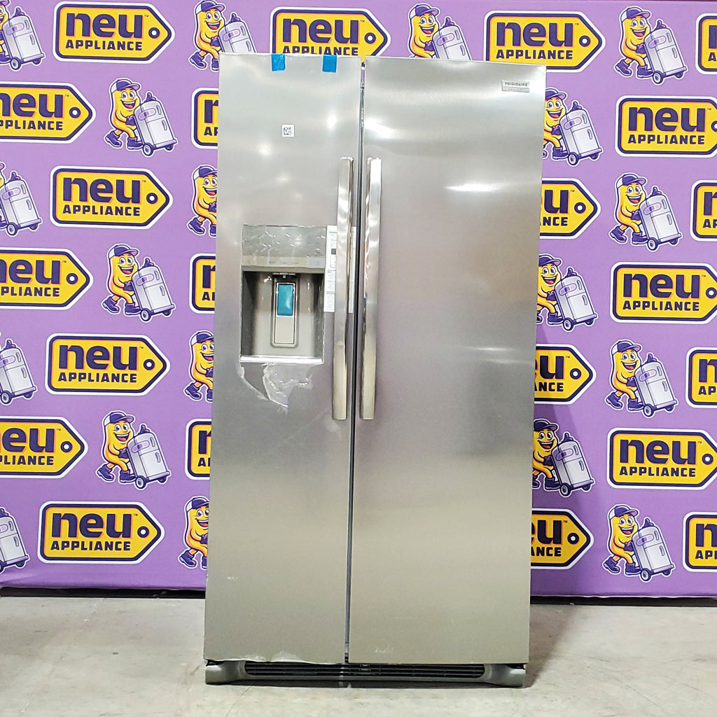 Frigidaire Gallery Smudge Proof Stainless Steel 26 Cu. Ft. Side by Side Refrigerator with Bright LED Lighting 3SD970 - GRSS2652AF - Scratch & Dent (Minor)