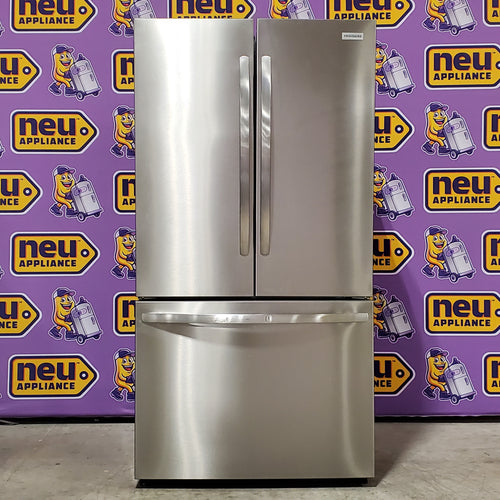 Pictures of Frigidaire 29 Cu. Ft. Standard-Depth French Door Refrigerator in Stainless Steel 3SD1067 - FRFN2813AF - Scratch & Dent (Moderate) - Neu Appliance Outlet - Discount Appliance Outlet in Austin, Tx