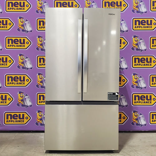 Whirlpool French Door 31 Cu. Ft. Refrigerator with Total Coverage Cooling in Fingerprint Resistant Stainless Steel 5SD269 - WRFF3136SZ - Scratch & Dent (Minor)