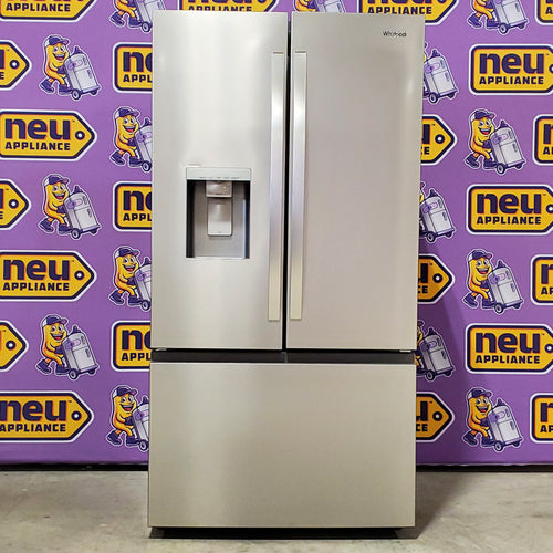 Whirlpool French Door Refrigerator in Fingerprint Resistant Stainless Finish with In-Door Water and Ice Maker - 30 cu. ft. 24SD50 - WRFF3536SZ - Scratch & Dent (Minor)