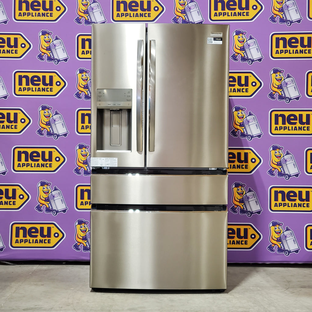Pictures of Frigidaire Gallery 22 Cu. Ft. 4-Door Counter-depth French Door Refrigerator with Ice Maker (Fingerprint Resistant Stainless Steel) ENERGY STAR 22SD017 - GRMC2273CF - Open Box - Neu Appliance Outlet - Discount Appliance Outlet in Austin, Tx
