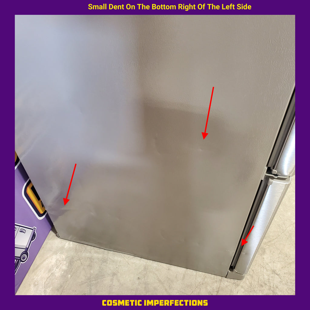 Pictures of Whirlpool 36 in. 24.7 cu. ft. Standard Depth French Door Refrigerator in Fingerprint Resistant Stainless Steel WRFF3436RZ- Scratch & Dent (Moderate) - Neu Appliance Outlet - Discount Appliance Outlet in Austin, Tx