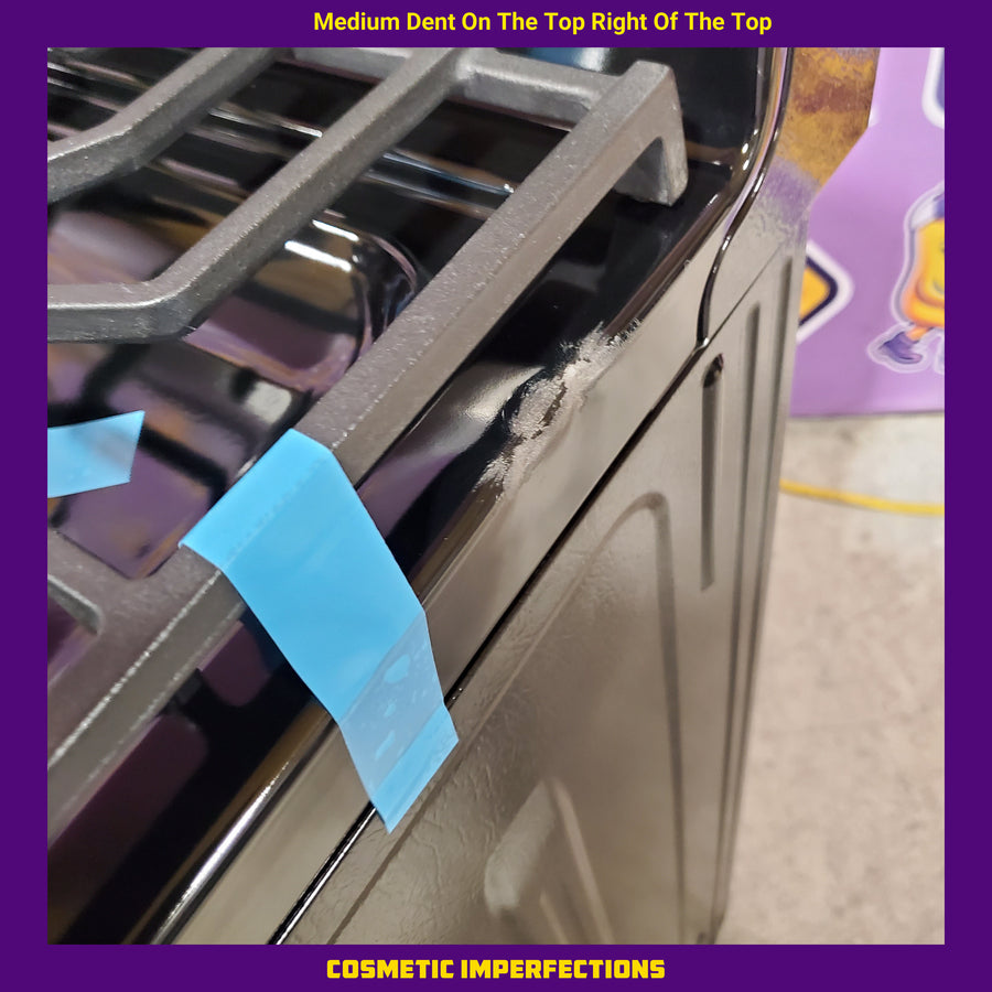 Frigidaire 5 Burner Gas Range with Even Baking Technology in Stainless Steel FCRG3052BS - Scratch & Dent (Minor)
