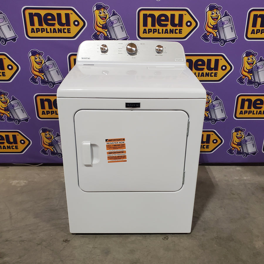 Maytag 4.5 cu. ft. Capacity Top Load Washer with Power™ Agitator and Deep Fill MVW4505MW - Open Box and Maytag 7.0 cu. ft. Capacity Top Load Electric Wrinkle Prevent Dryer 16257 - MED4500MW - Scratch & Dent (Minor)