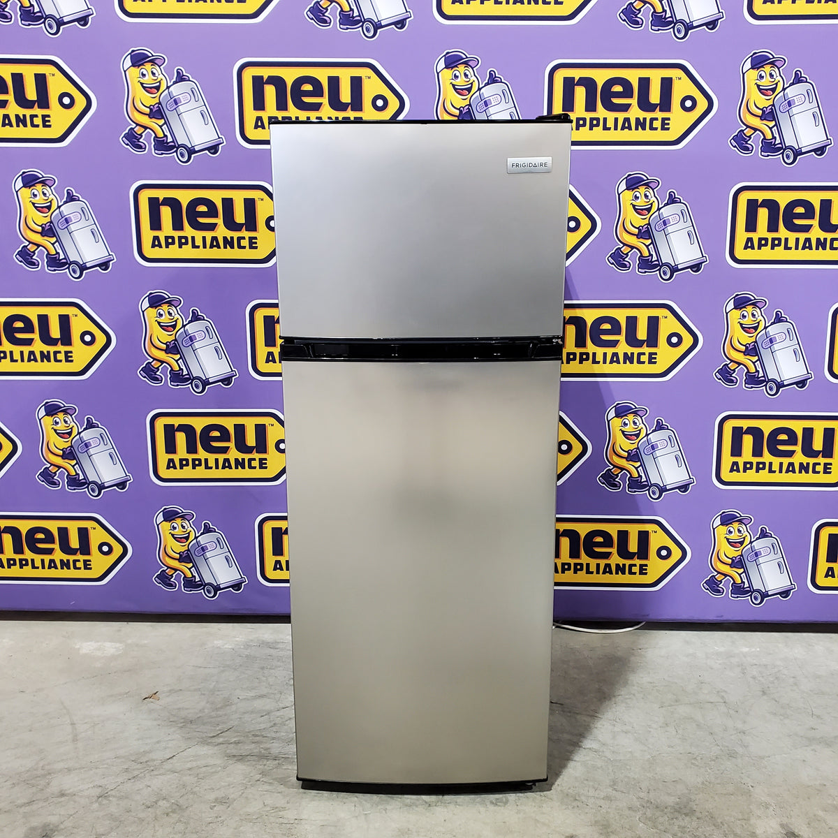 Frigidaire 7.5 cu. ft. Mini Refrigerator with Top Freezer in Stainless Look EFR780 - Open Box
