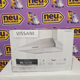 Vissani Siena 30 in. 350CFM Convertible Pyramid Wall Mount Range Hood in Stainless Steel with Charcoal Filter and LED Lighting 631T-YP11-75 - New in Box