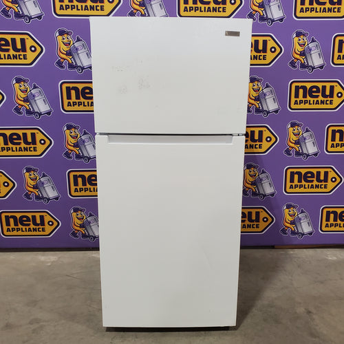 Vissani 14.2 cu. ft. Top Freezer Refrigerator in White, Garage Ready 25138SD748 - MDTF14WH5 - Scratch & Dent (Major)