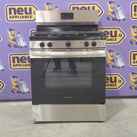 Frigidaire Stainless Steel 30" 5 Burner Gas Range with Even Baking Technology FCRG3052BS - Scratch & Dent - Minor