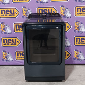 Samsung Brushed Navy Blue 7.4 cu. ft. Smart Vented Electric Dryer with Pet Care Dry and Steam Sanitize+ 6SD083 - DVE54CG7150D - Scratch & Dent (Minor)