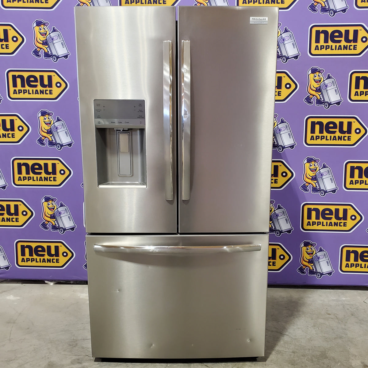 Frigidaire Gallery 28 Cu. Ft. Standard-Depth French Door Refrigerator in Stainless Steel 22132SD135 - GRFS2853AF - Scratch & Dent (Moderate)