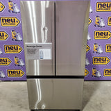 Samsung Bespoke 3-Door French Door Refrigerator (30 cu. ft.) with Beverage Center™ in Stainless Steel with Auto Fill Water Pitcher 251310SD903 - RF30BB6600QL - Scratch & Dent (Major)