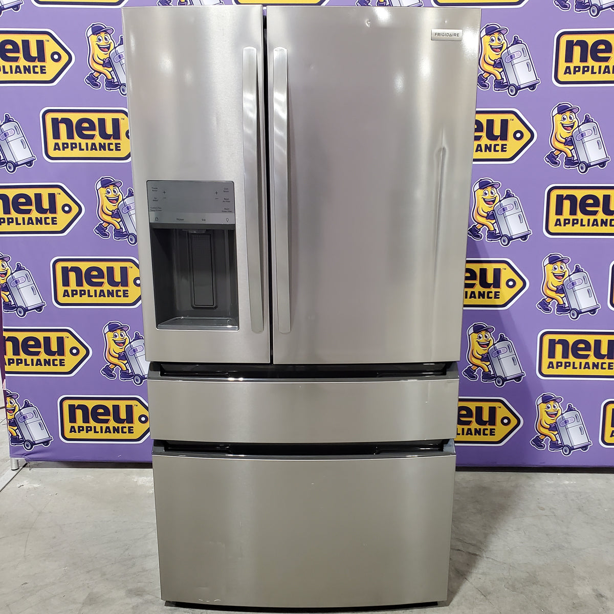 Frigidaire 26 Cu. Ft. Standard-Depth 4-Door French Door Refrigerator FRMS274TAV - Scratch & Dent (Major)