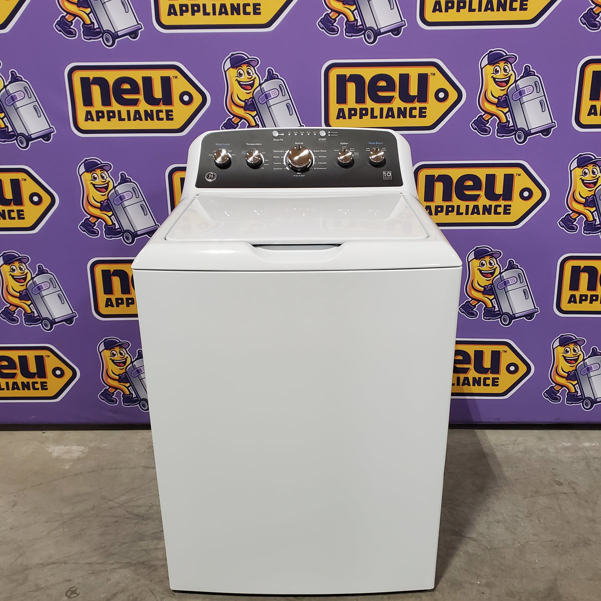 GE® 4.5 cu. ft. Capacity Washer with Stainless Steel Basket 251318SD1329 - GTW485ASWWB - Scratch & Dent (Minor)