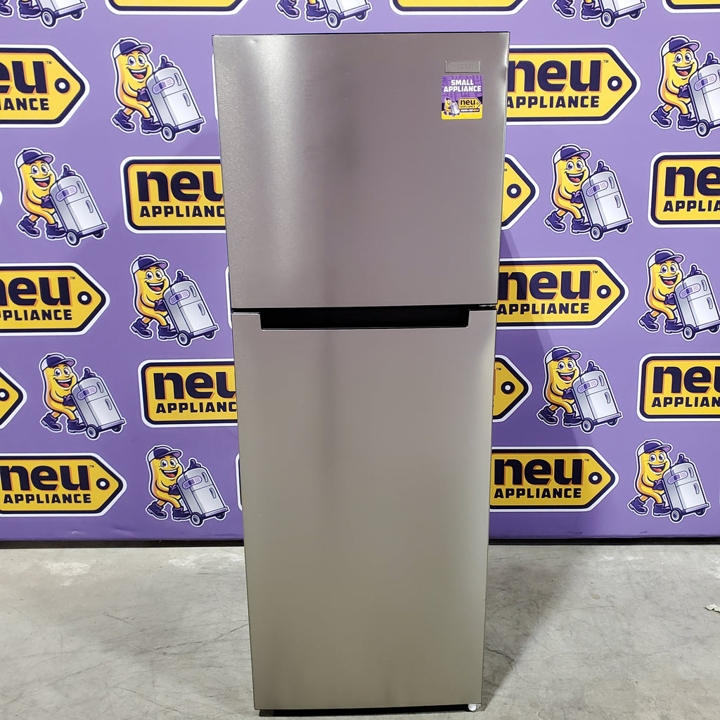 Pictures of Vissani 10.1 cu. ft. Top Freezer Refrigerator in Stainless Steel 251312SD977 - MDTF10SS - Scratch & Dent (Minor) - Neu Appliance Outlet - Discount Appliance Outlet in Austin, Tx