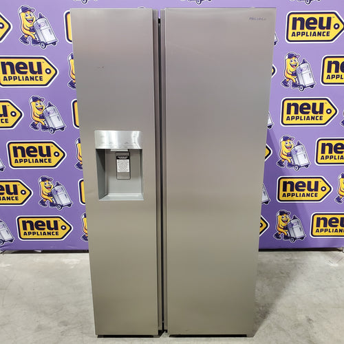 Hisense 29.1 cu. ft. Standard Depth Side by Side Refrigerator Stainless Steel 22133SD188 - HRS290P5FSE - Scratch & Dent (Minor)