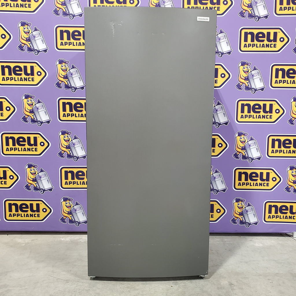 Frigidaire 20 Cu. Ft. Garage Ready Upright Freezer in Carbon 20SD052 - FRUF2020AN - Scratch & Dent (Moderate)