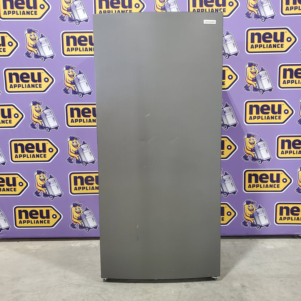Pictures of Frigidaire 20 Cu. Ft. Garage Ready Upright Freezer in Carbon 20SD081 - FRUF2020AN - Scratch & Dent (Moderate) - Neu Appliance Outlet - Discount Appliance Outlet in Austin, Tx