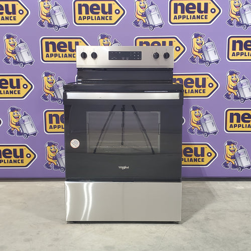 Whirlpool 30-inch Electric Range with No Preheat Mode WFES3030RS - Scratch and Dent(Minor)