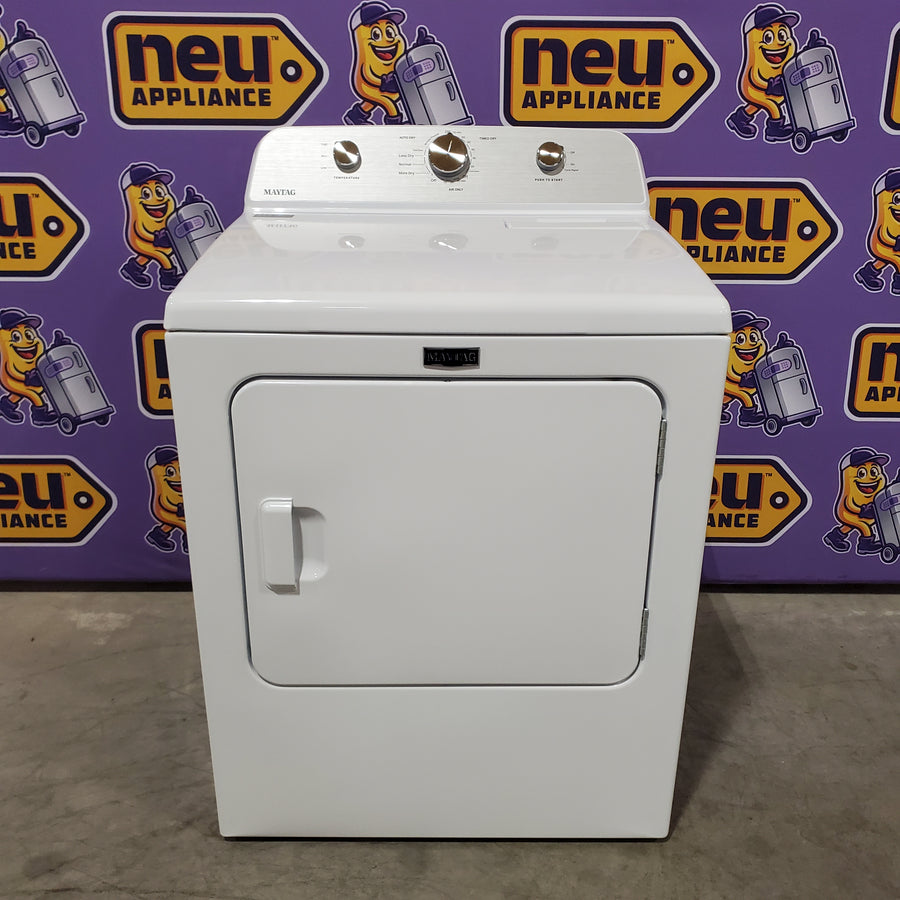 Maytag 4.5 cu. ft. Capacity Top Load Washer with Power™ Agitator and Deep Fill MVW4505MW - Open Box and Maytag 7.0 cu. ft. Capacity Top Load Electric Wrinkle Prevent Dryer 16246 - MED4500MW - Open Box