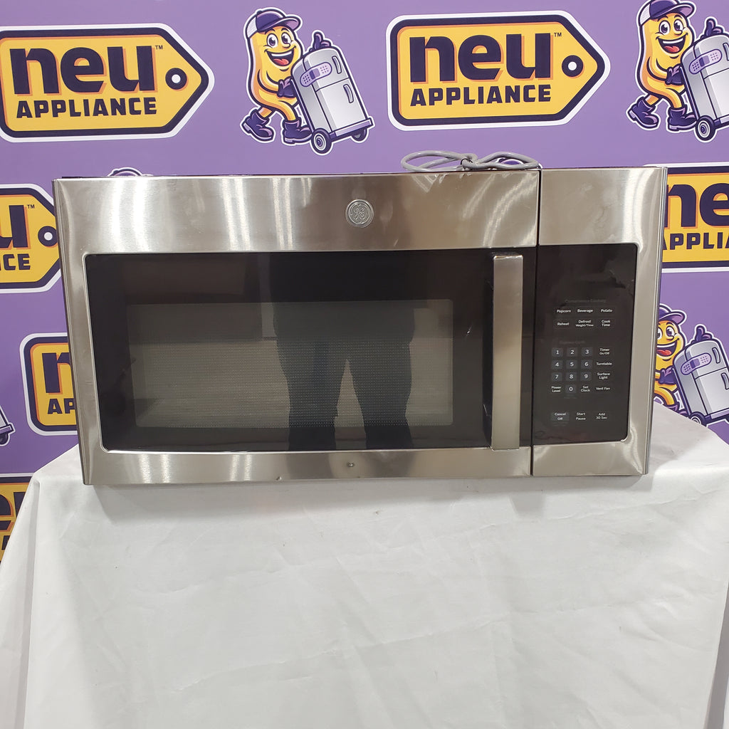 Pictures of GE® 1.6 Cu. Ft. Over-the-Range Microwave Oven 5SD281 - JVM3162RJSS - Scratch & Dent (Moderate) - Neu Appliance Outlet - Discount Appliance Outlet in Austin, Tx