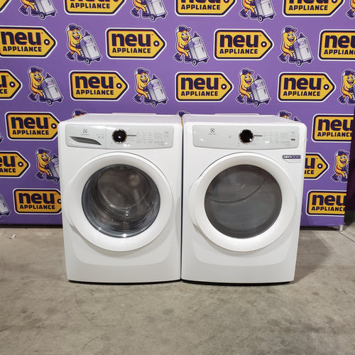 Electrolux 300 Series 4.4 Cu. Ft. Front Load Washer with LuxCare® Wash System ELFW7337AW - Scratch & Dent (Minor) and Electrolux 300 Series 8.0 Cu. Ft. Electric Dryer 16099 - ELFW7337AW - Scratch & Dent (Minor)