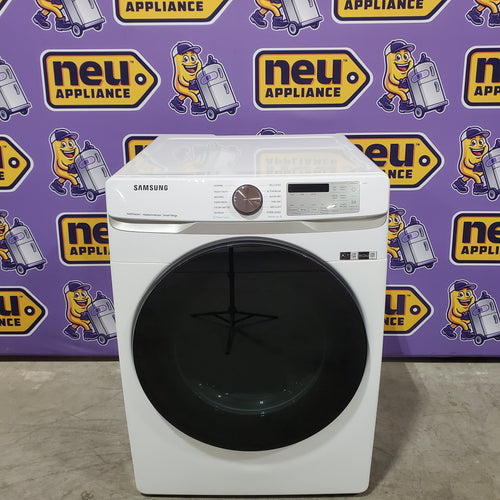 Pictures of Samsung 7.5 cu. ft. Front Load Gas Dryer with Steam 31134SD186 - DVG45B6300W - Scratch & Dent (Minor) - Neu Appliance Outlet - Discount Appliance Outlet in Austin, Tx