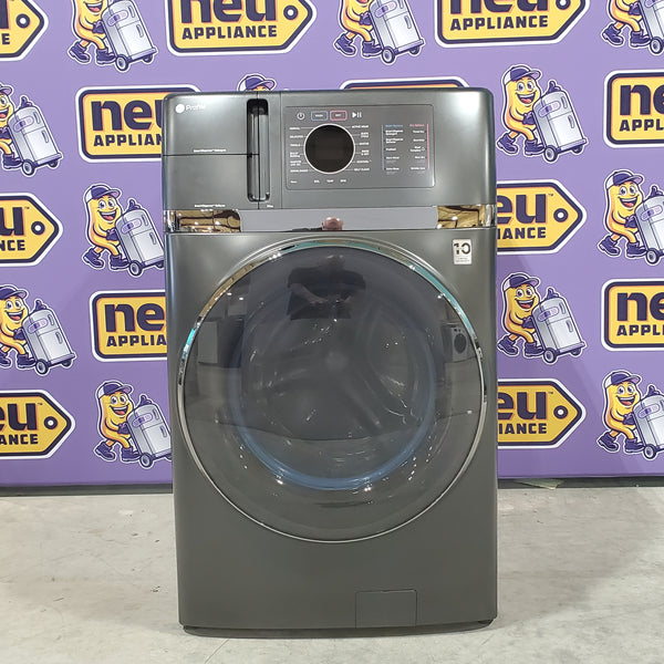 GE Profile Energy Star Ultra Fast 4.8 Cu. Ft. Capacity 2-in-1 Washer and Dryer with Ventless Inverter Heat Pump Technology and Pet Hair Removal PFQ97HSPVDS - Scratch and Dent (Minor)