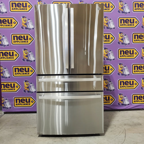 GE Profile™ ENERGY STAR® 29 Cu. Ft. Smart Fingerprint Resistant 4-Door French-Door Refrigerator with Door In Door GE9853 - PGD29BYTFS - New in Box