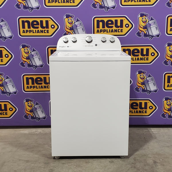 Whirlpool Top Load 3.8 Cu. Ft. Washer with Removable Agitator in White 5SD224 - WTW4957PW - Open Box