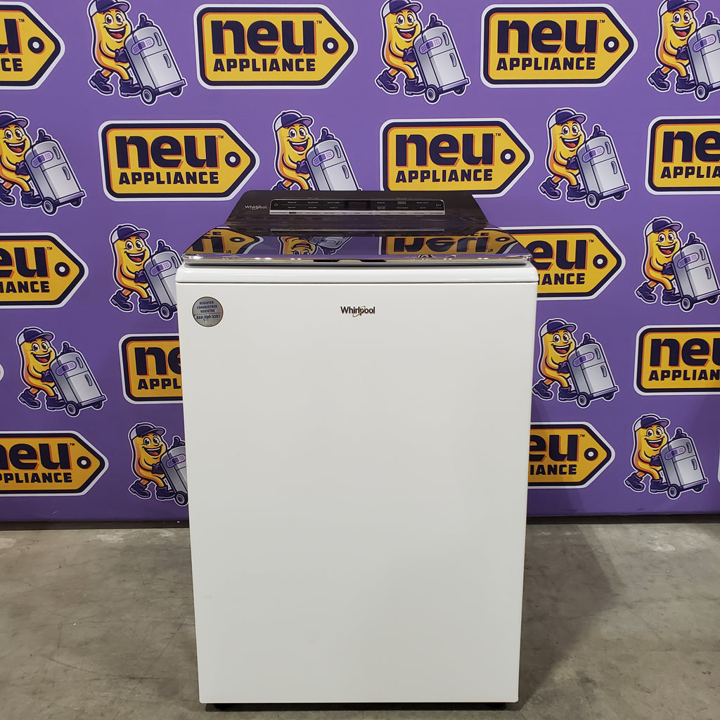 Pictures of Whirlpool 5.2 - 5.3 cu. ft. Top Load Washer with 2 in 1 Removable Agitator and Load & Go™ Dispenser 30131SD39 - WTW8127LW - Scratch & Dent (Minor) - Neu Appliance Outlet - Discount Appliance Outlet in Austin, Tx