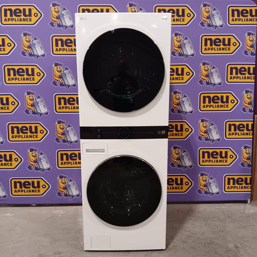 Pictures of LG Single Unit LG WashTower™ with Center Control™ 5.0 cu. ft. Front Load Washer and 7.8 cu. ft. Electric Ventless Heat Pump Dryer 30133SD116 - WKHC252HWA - Scratch & Dent (Minor) - Neu Appliance Outlet - Discount Appliance Outlet in Austin, Tx