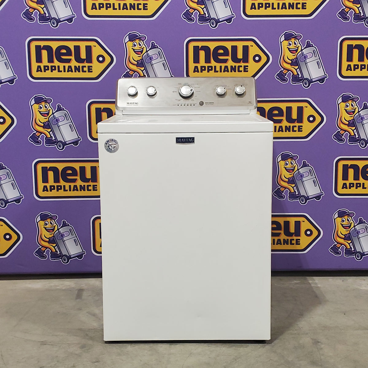 Neu Preferred HE Maytag 3.5 cu. ft. Agitator Top Load Washing Machine With Extra Water Cycle / Option - Certified Refurbished