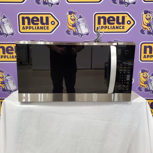 Pictures of LG PrintProof Stainless Steel LG 1.8 cu. ft. Over The Range Microwave with Scan-to-Cook 17SD226 - MVEM1825F - Open Box - Neu Appliance Outlet - Discount Appliance Outlet in Austin, Tx