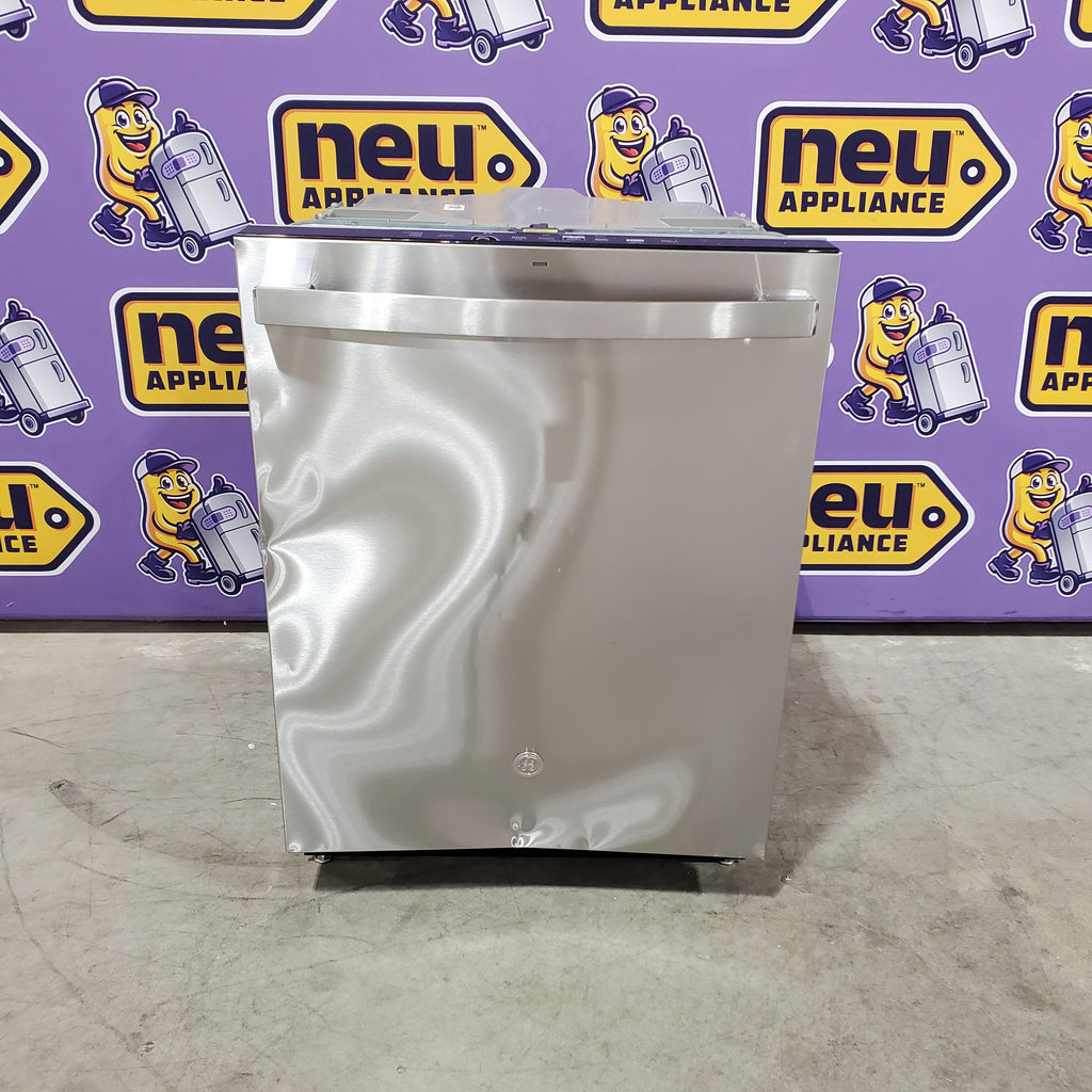 Pictures of GE Top Control Built-In Plastic Tub Dishwasher with Sanitize Cycle and 52 dBA in Stainless Steel 25137SD719 - GDT550PYRFS - Scratch & Dent (Major) - Neu Appliance Outlet - Discount Appliance Outlet in Austin, Tx