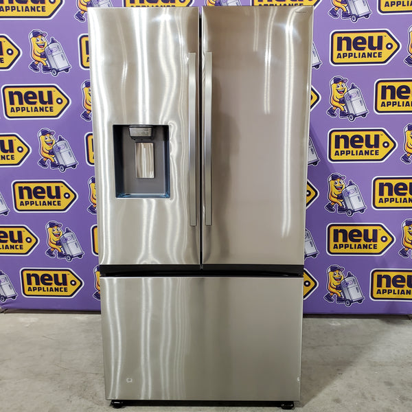 Samsung 31 cu. ft. Mega Capacity 3-Door French Door Refrigerator in Stainless Steel with Four Types of Ice 25138SD753 - RF32CG5400SR - Scratch & Dent (Minor)